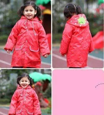 1PC Kids Rain Coat Children Raincoat Rainwear/Rainsuit,Kids Waterproof Animal Raincoat Student Poncho