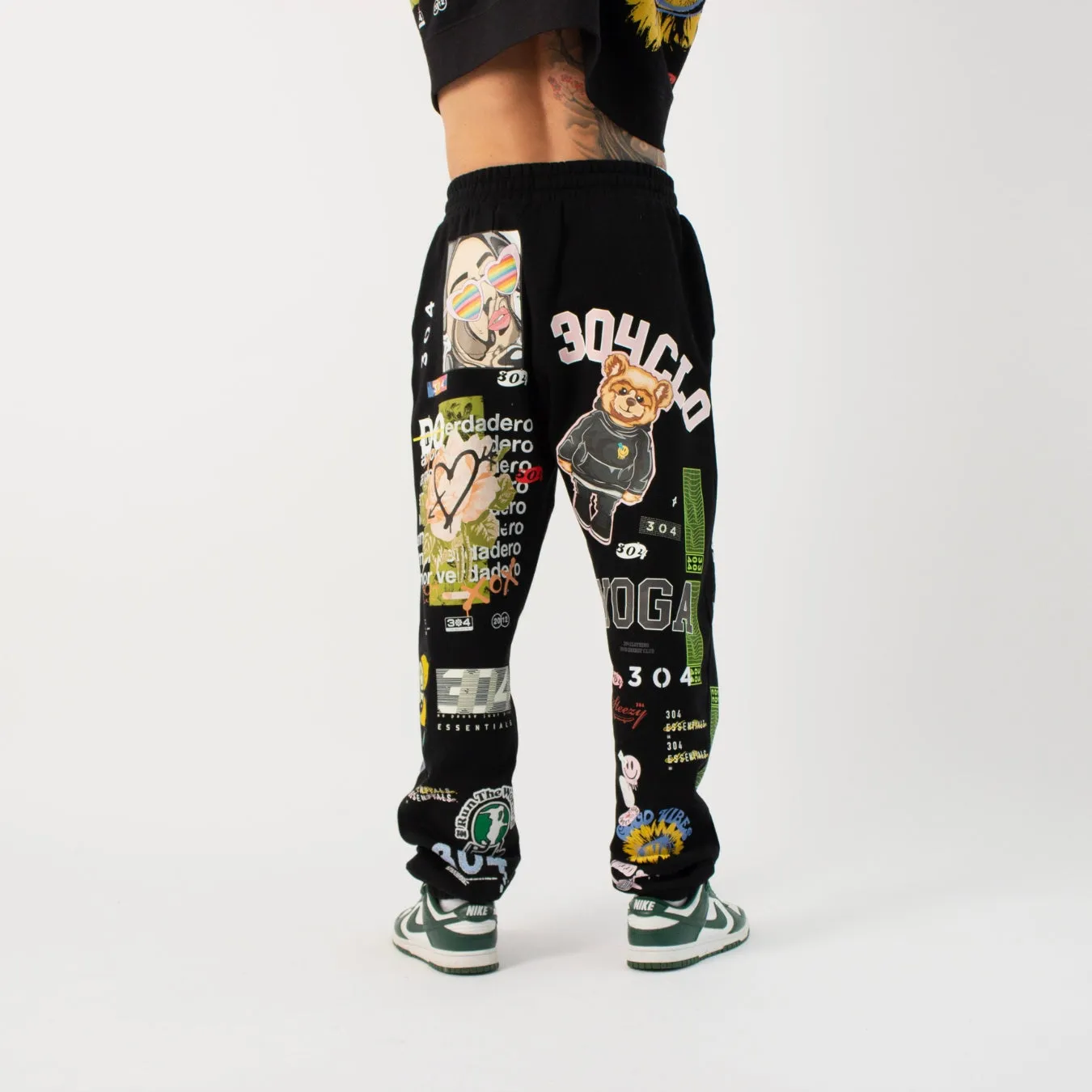 304 Mens Apex Jogger Black