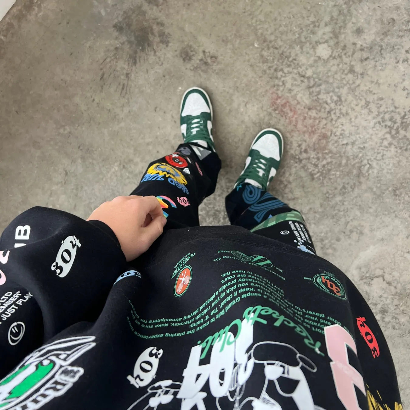 304 Mens Apex Jogger Black