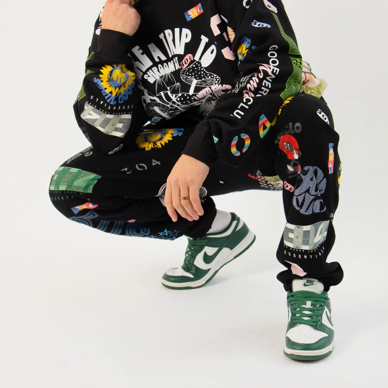 304 Mens Apex Jogger Black