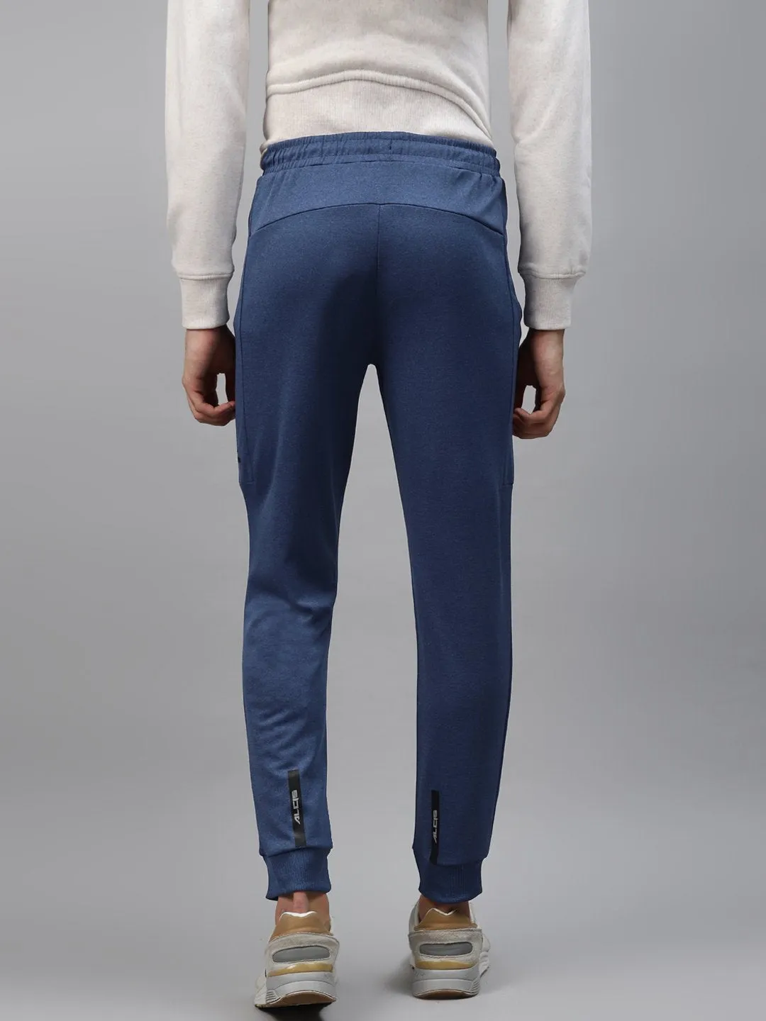 Alcis Women Navy Blue Solid Joggers