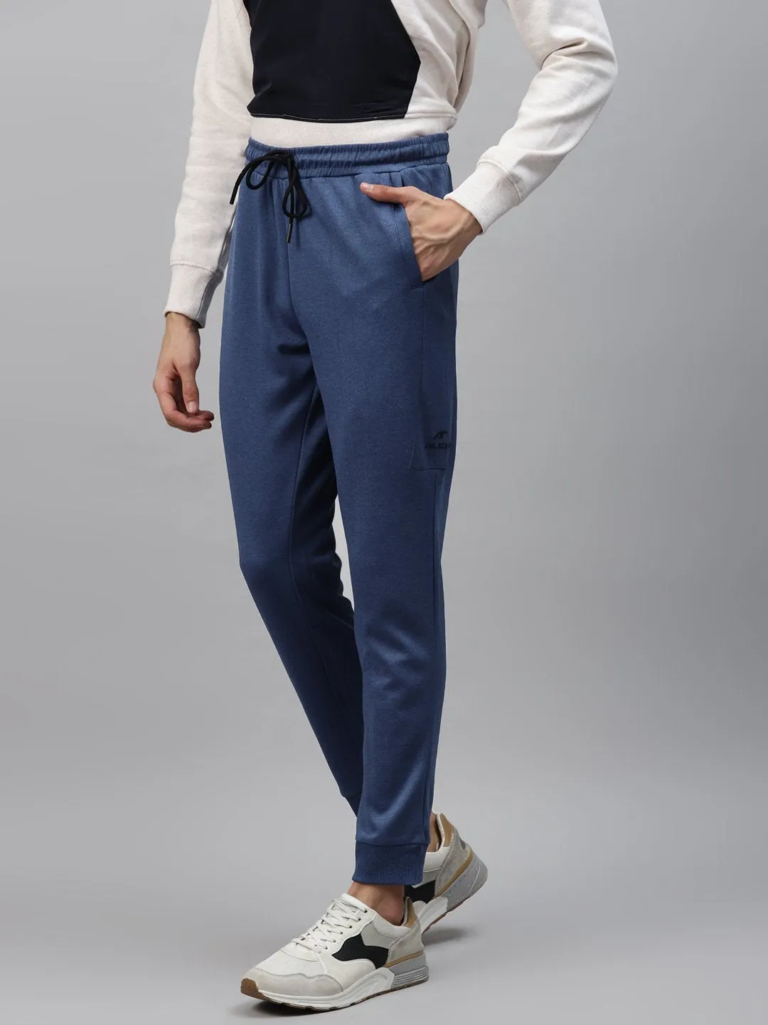 Alcis Women Navy Blue Solid Joggers