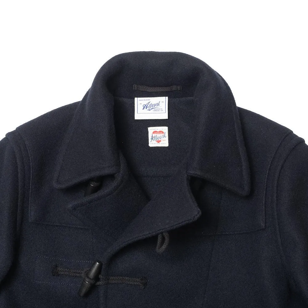 Allevol 'Pat' Duffle Coat Navy