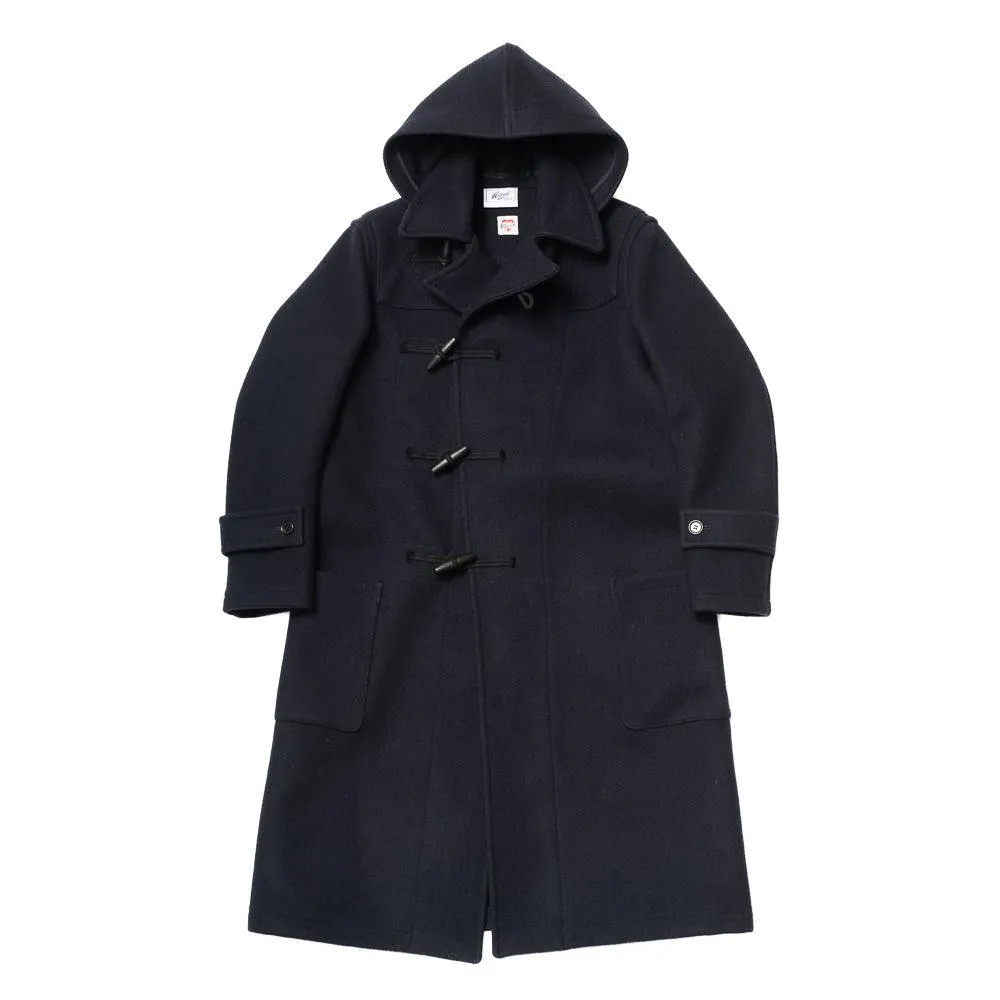 Allevol 'Pat' Duffle Coat Navy