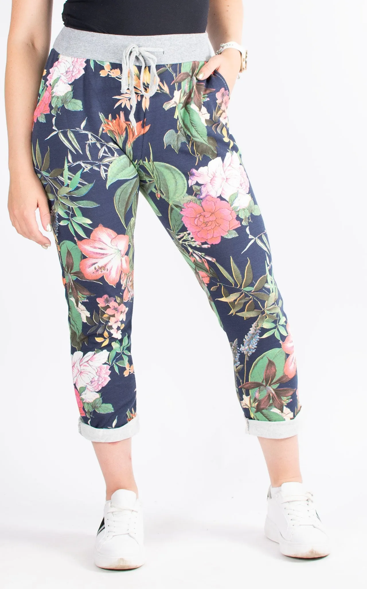 Basic Jogger | Multicolour Floral