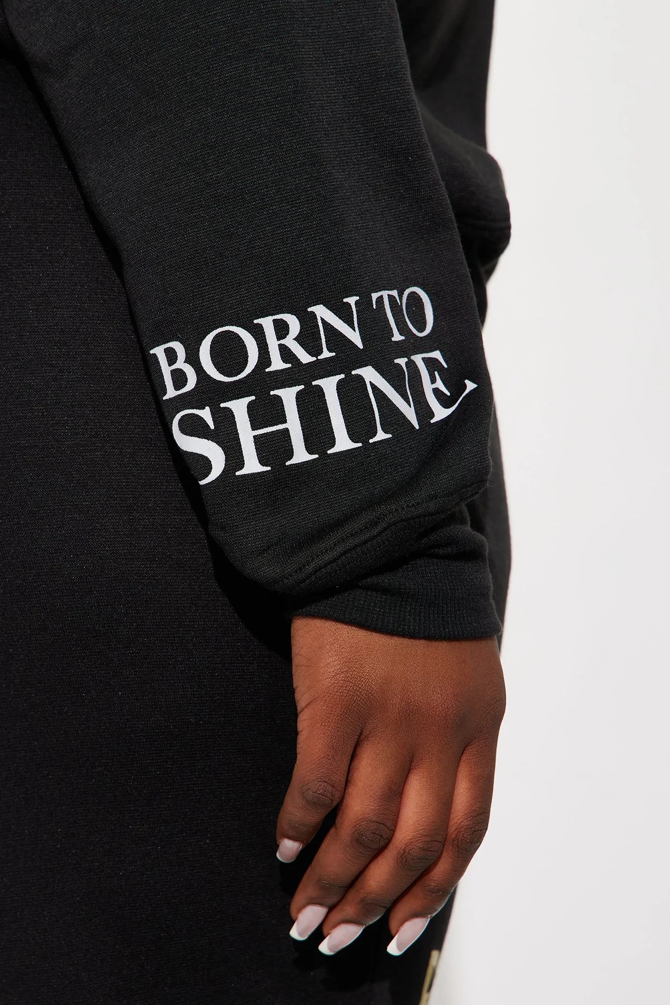 Be Kind Jogger Set - Black