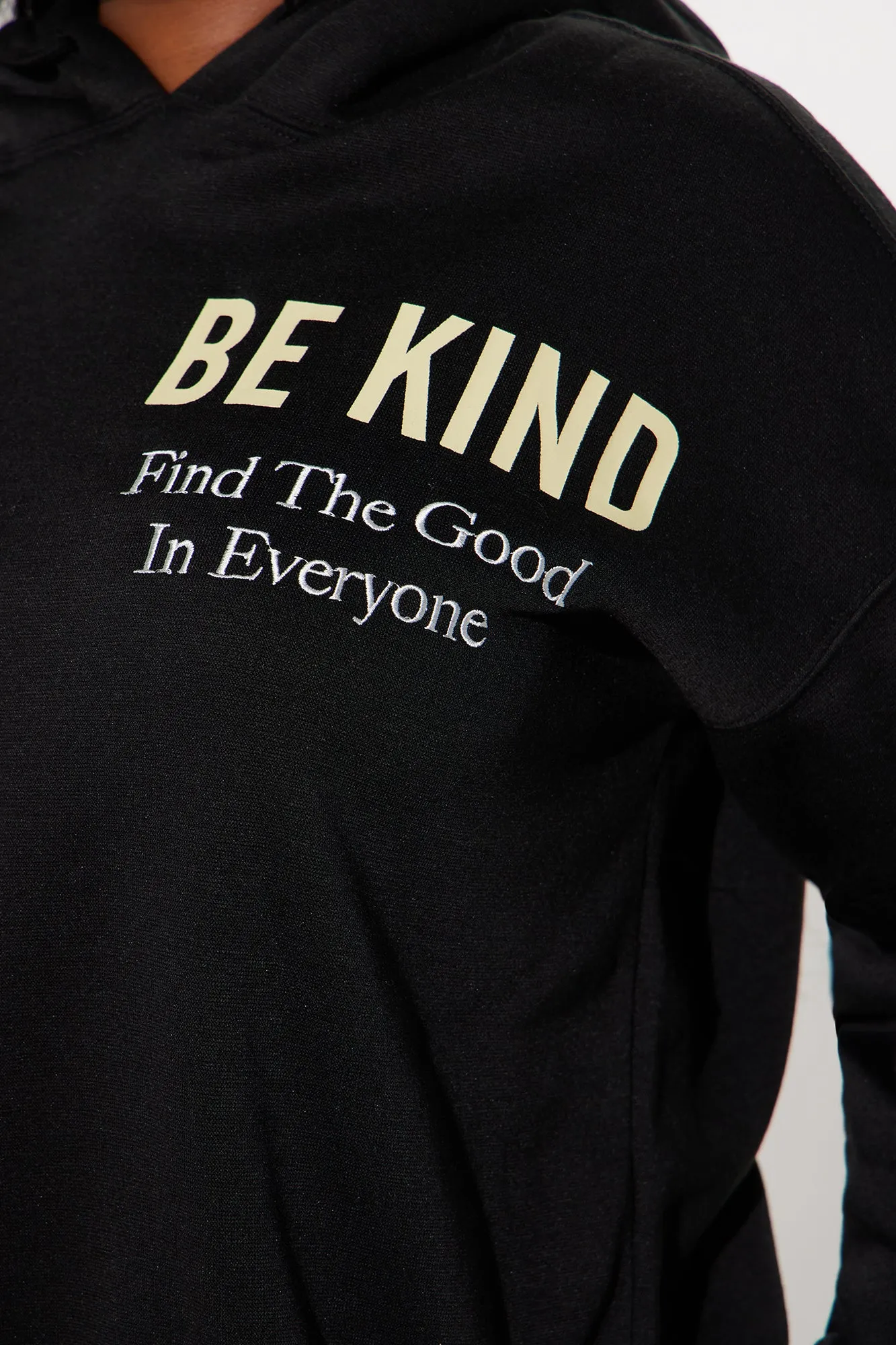 Be Kind Jogger Set - Black