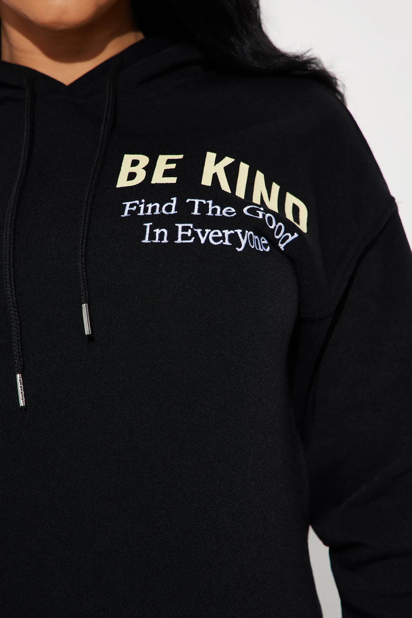 Be Kind Jogger Set - Black