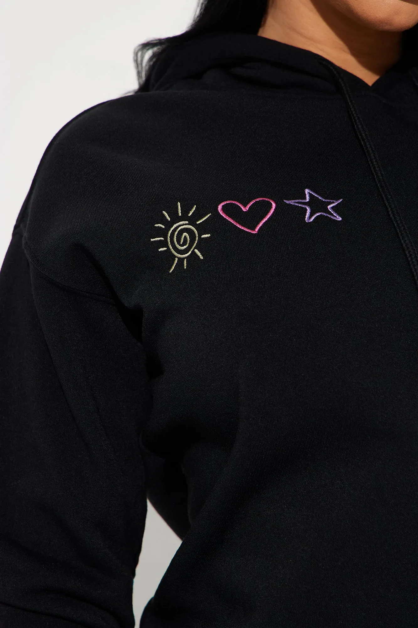 Be Kind Jogger Set - Black