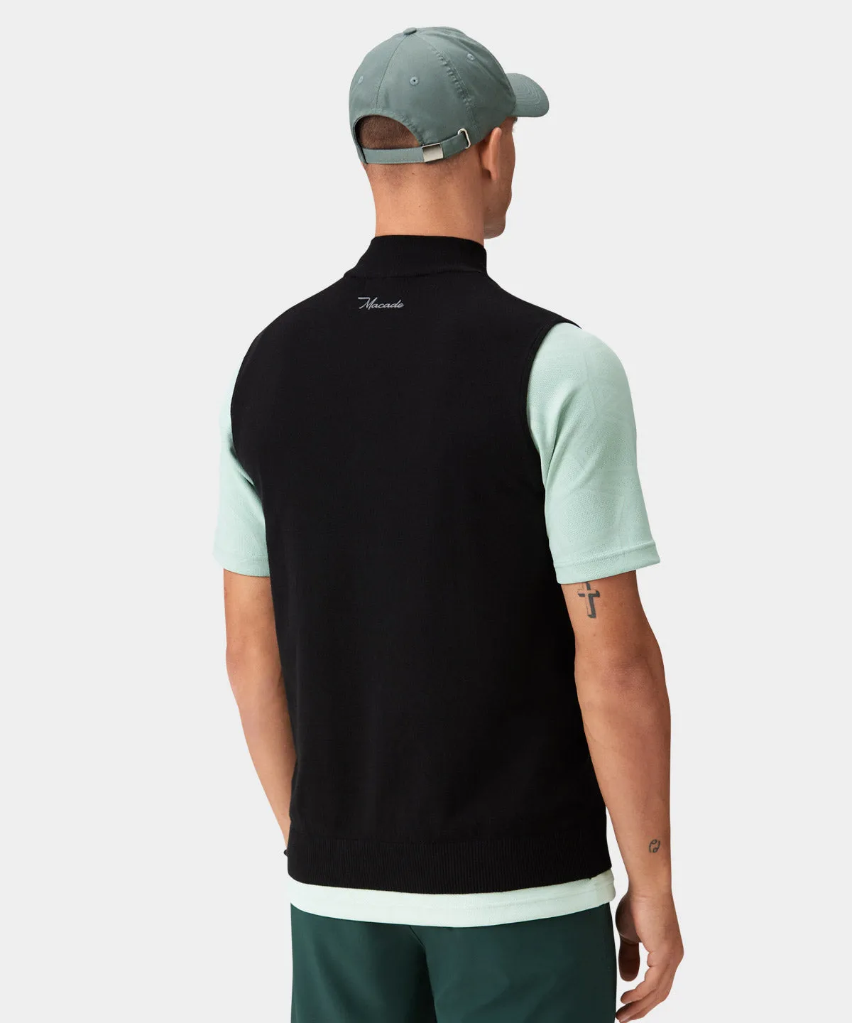Black TX Knit Vest