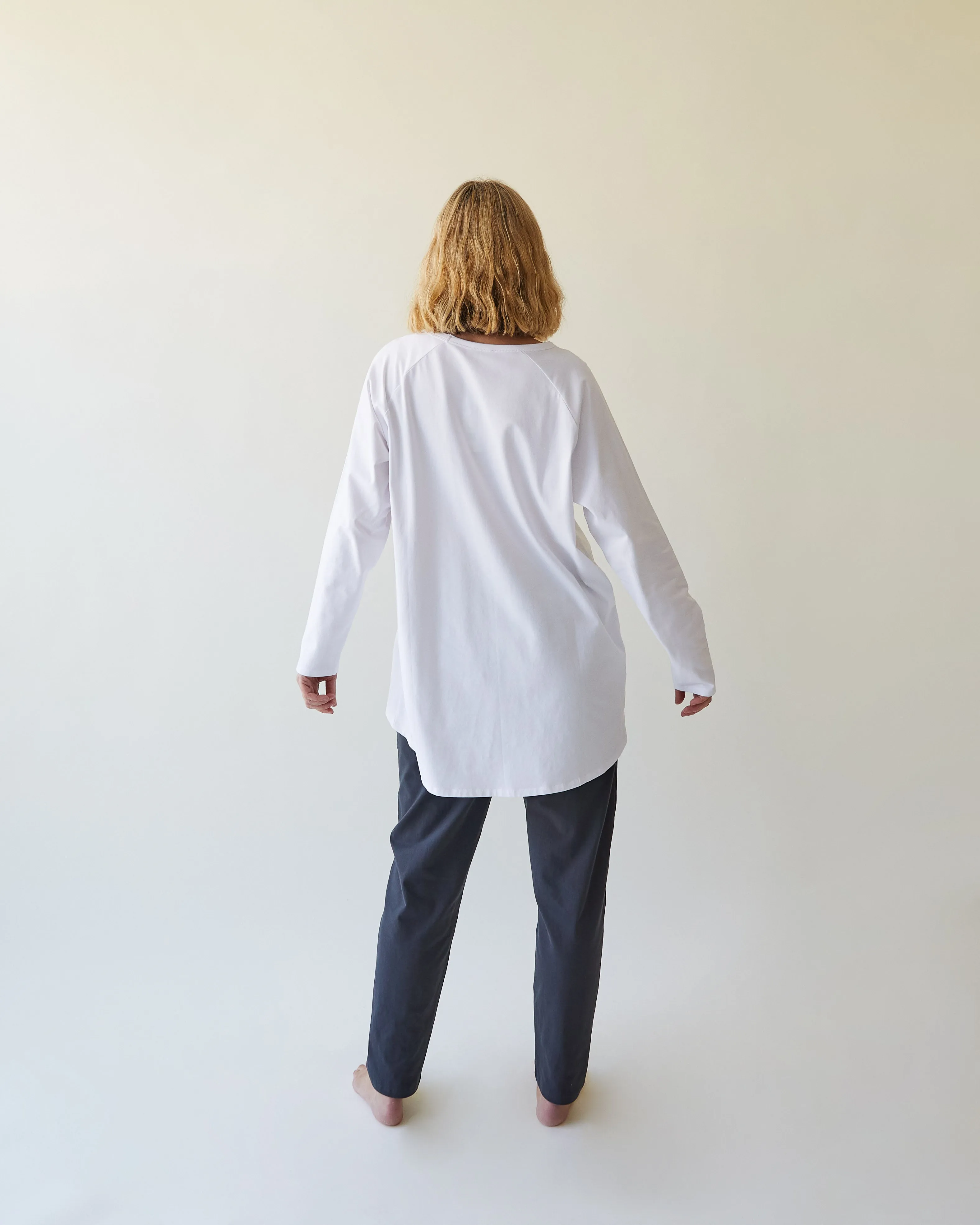 CHALK ROBYN TOP | WHITE | WEEKEND