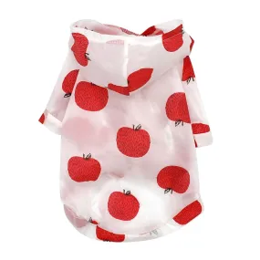 Dog Sun-Proof Clothing Hoodie Poncho