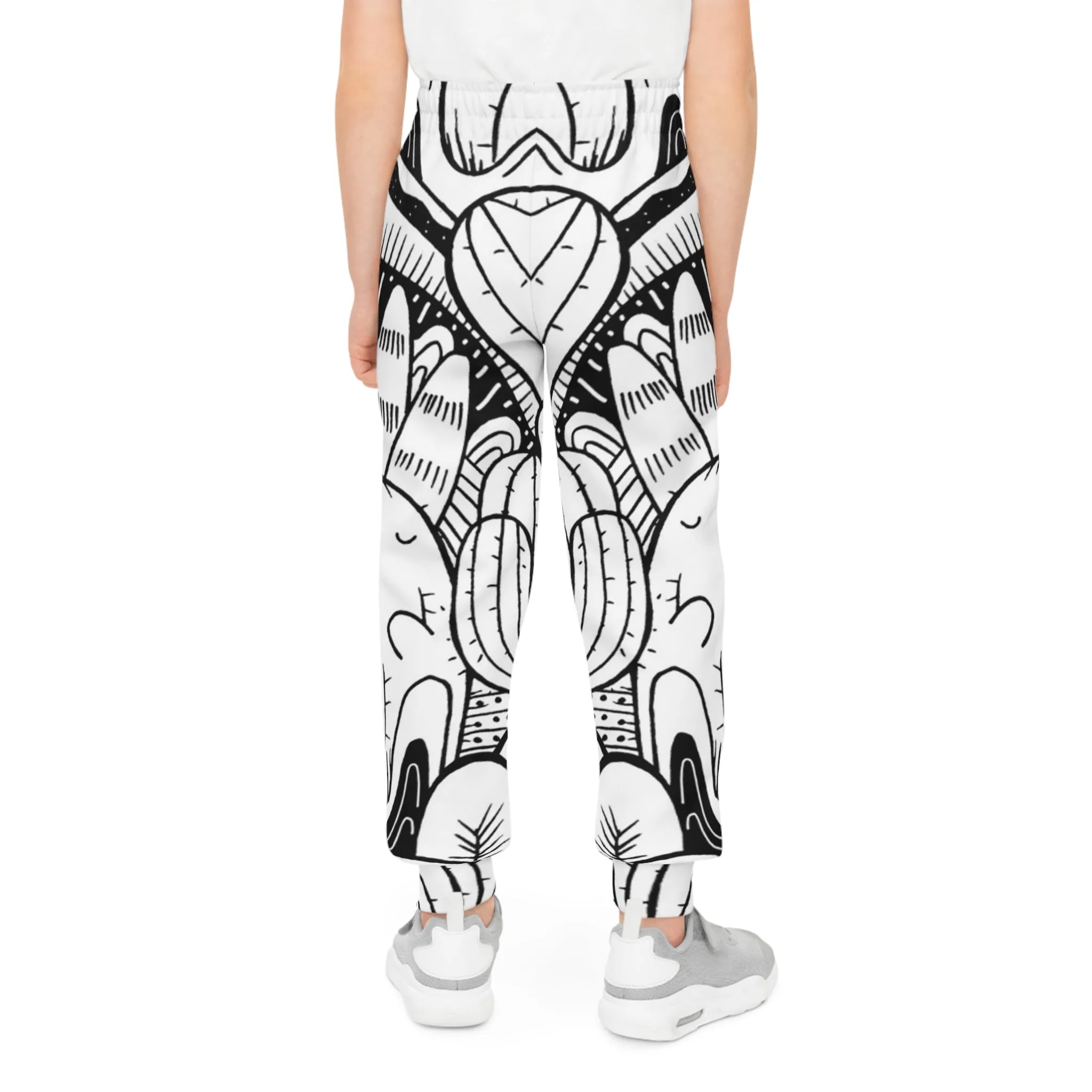 Doodle Cactus - Inovax Youth Joggers