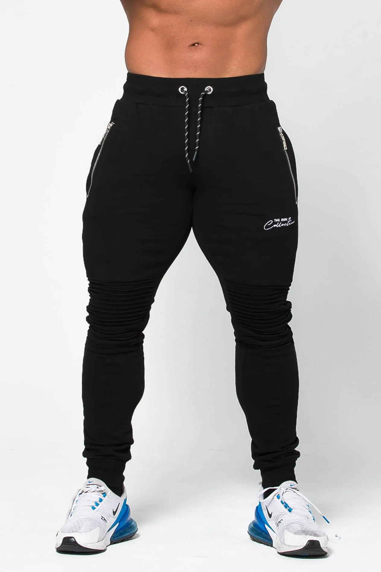 Fleece Track Pants - Black