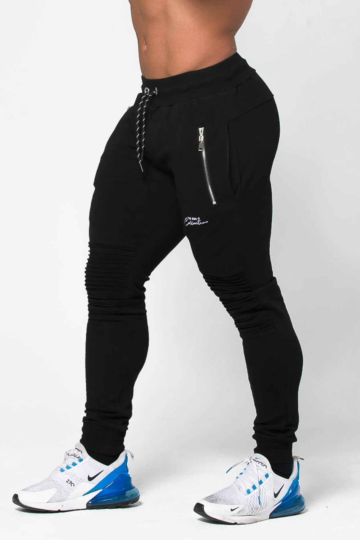 Fleece Track Pants - Black