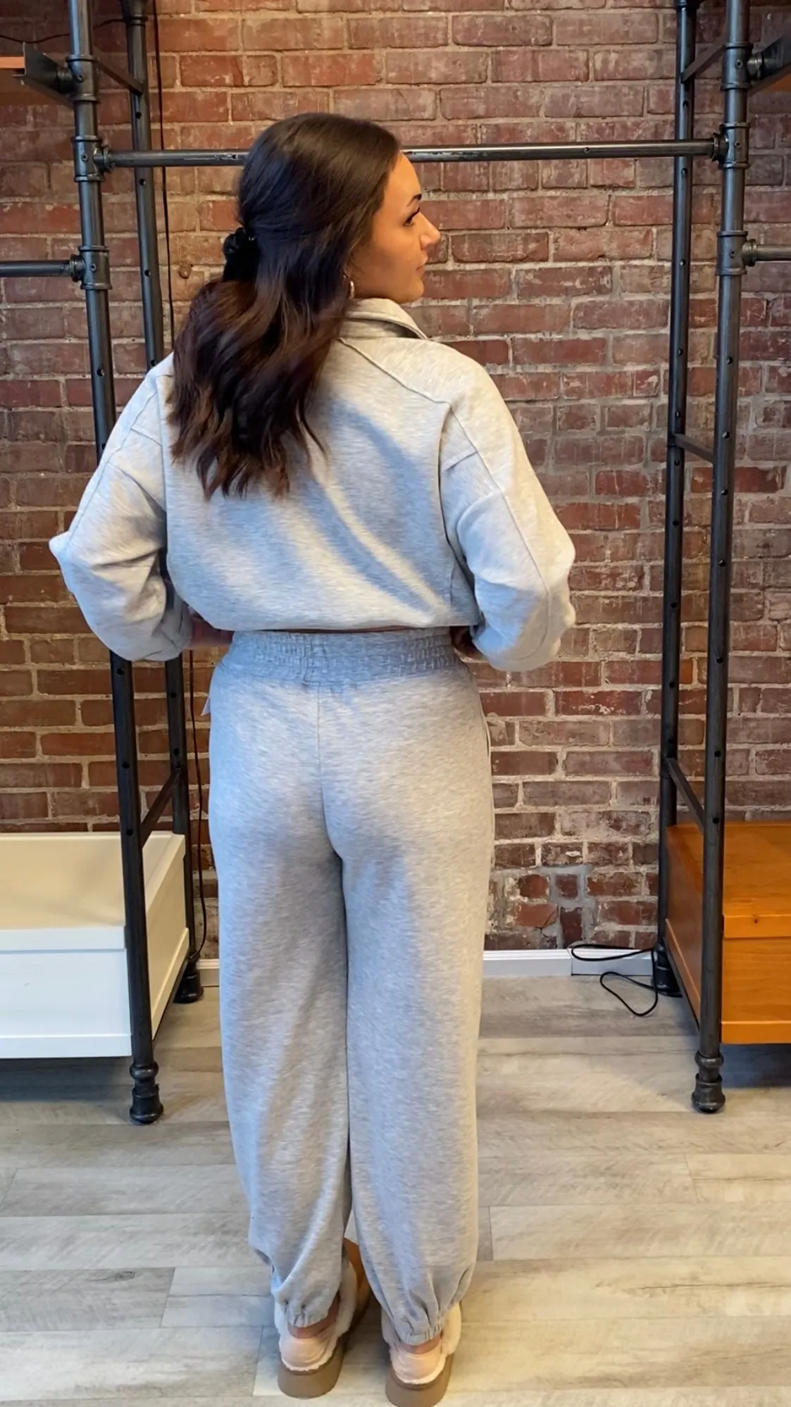 Lux Knit Joggers | H. Grey