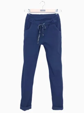 MARTA - Pull-on Joggers - Black
