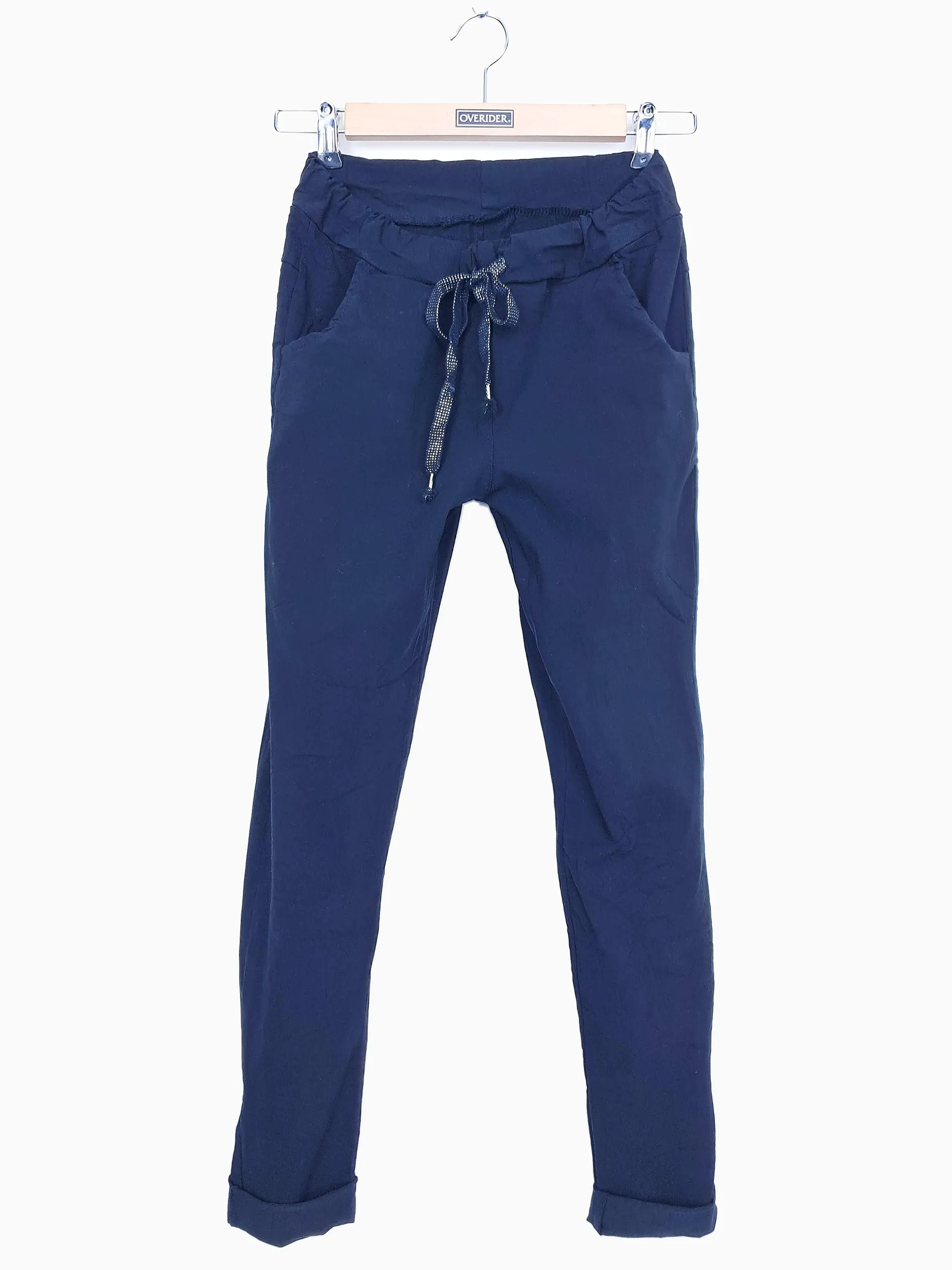 MARTA - Pull-on Joggers - Black