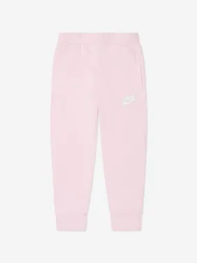 Nike Girls Club Fleece Joggers in Pink