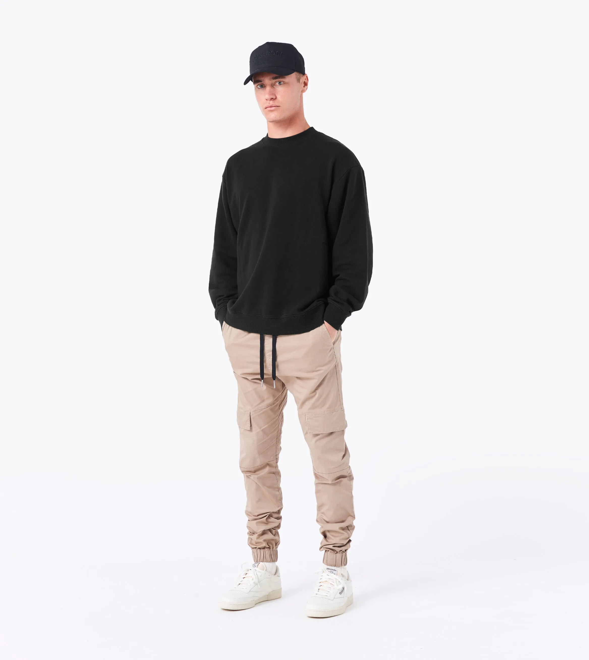 Orgo Crew Sweat Black