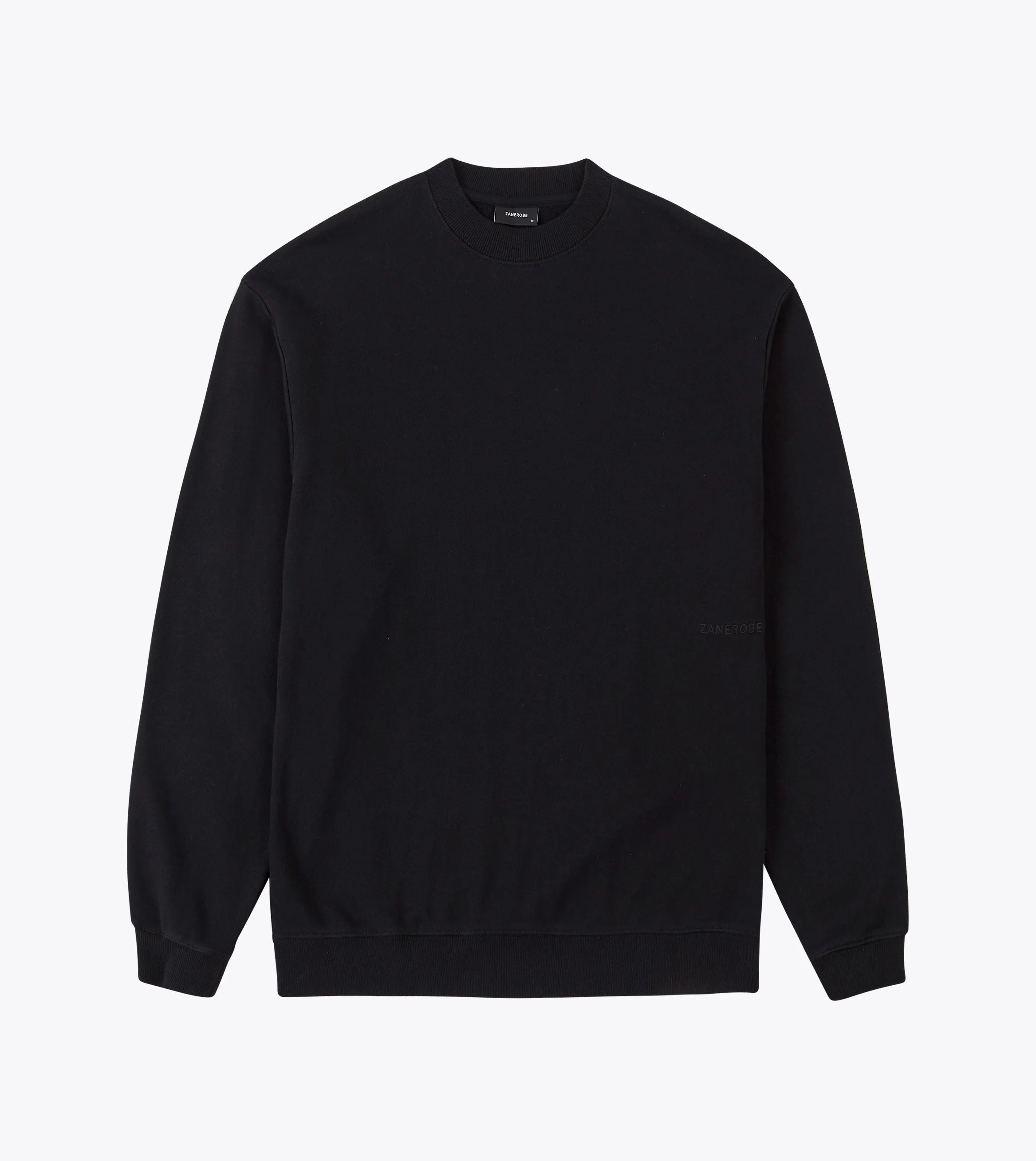 Orgo Crew Sweat Black