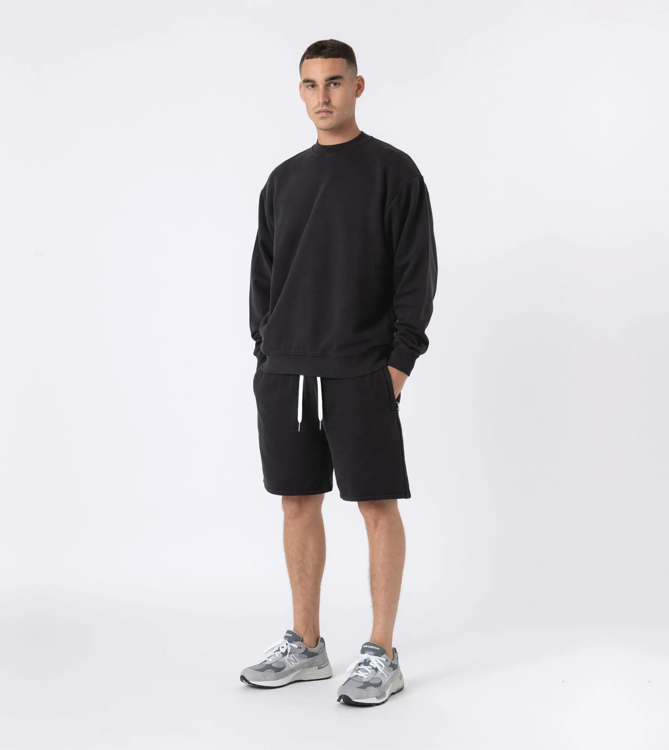 Orgo Crew Sweat GD Black