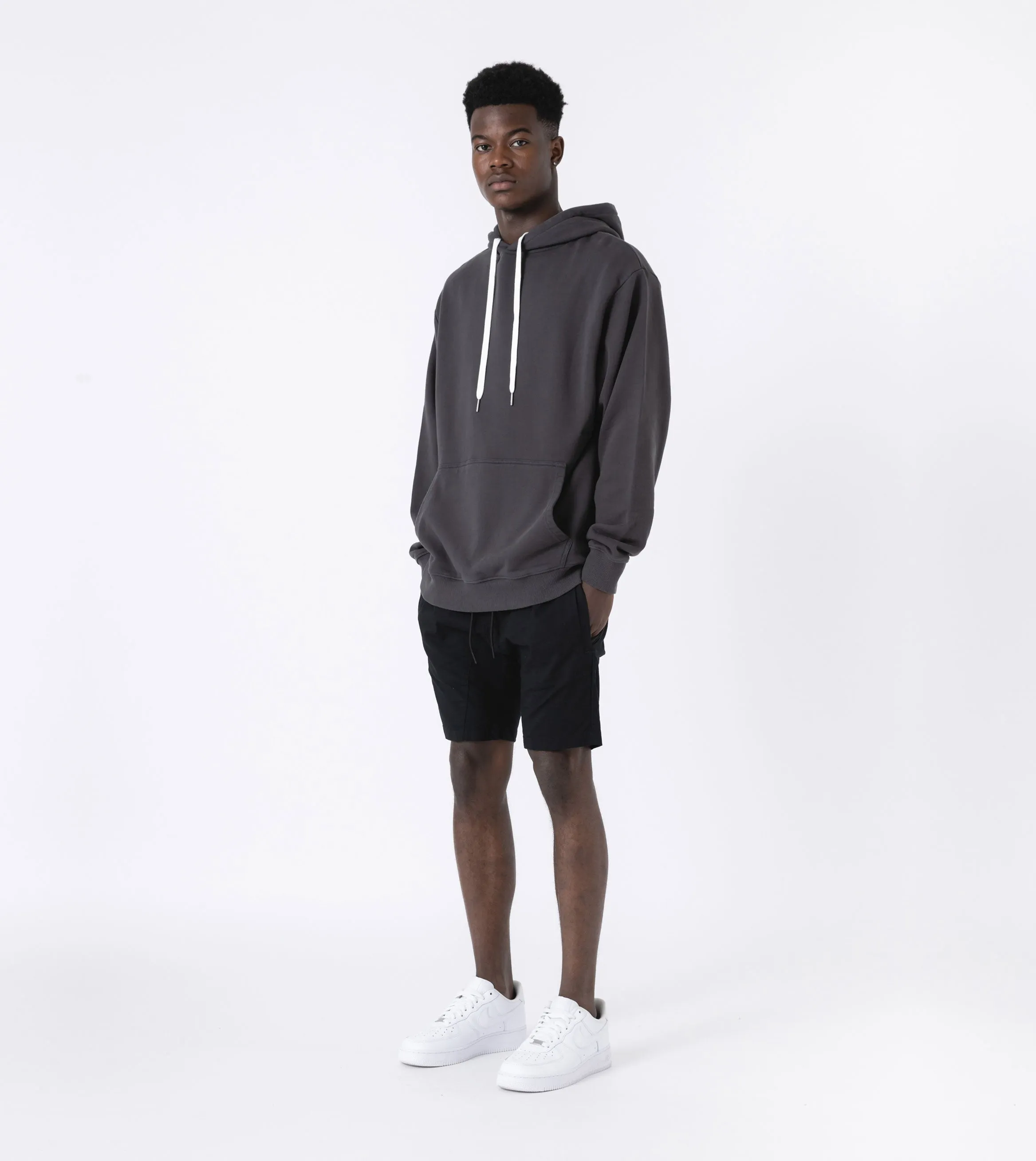 Orgo Hood Sweat GD Dk Grey