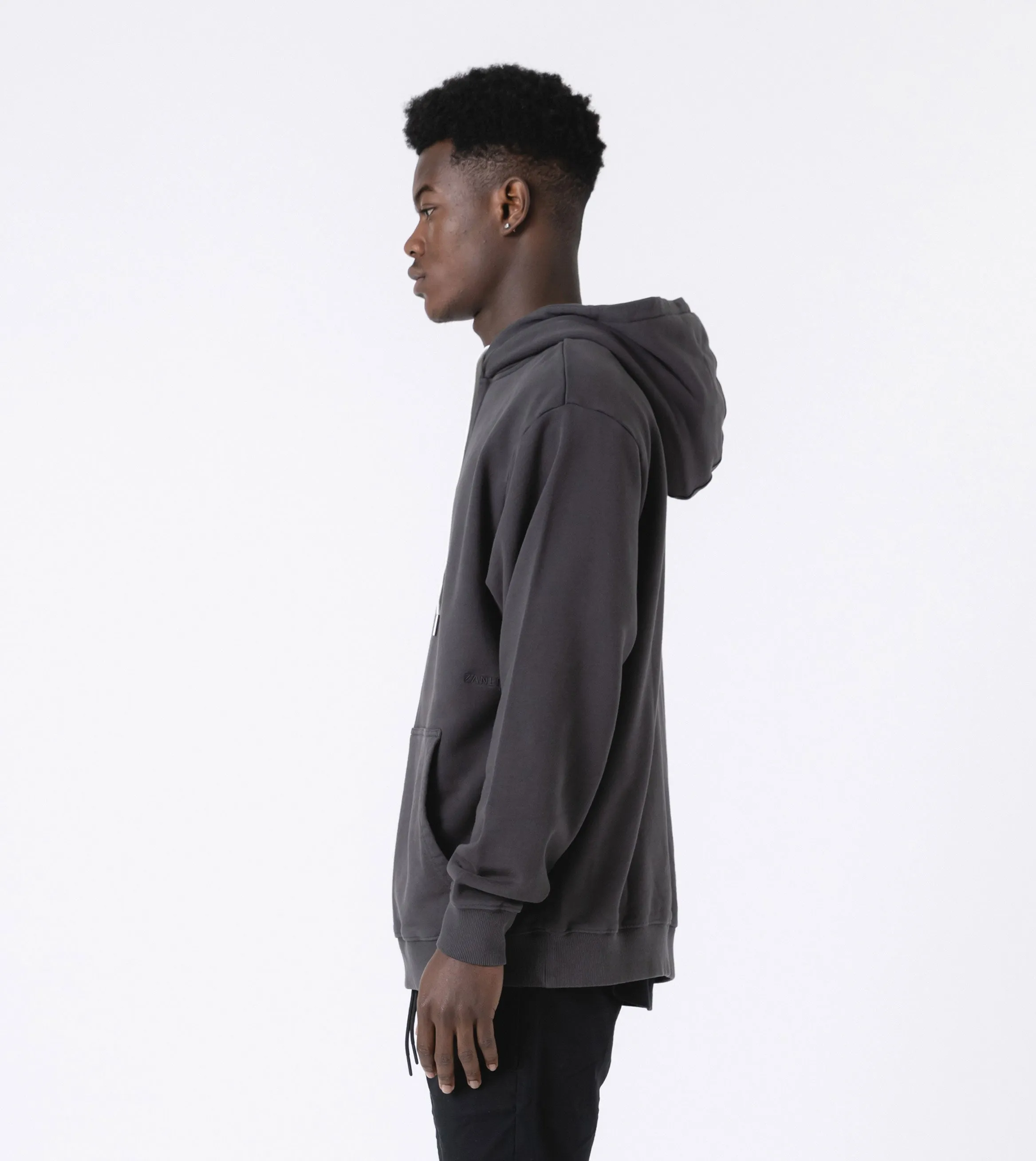 Orgo Hood Sweat GD Dk Grey