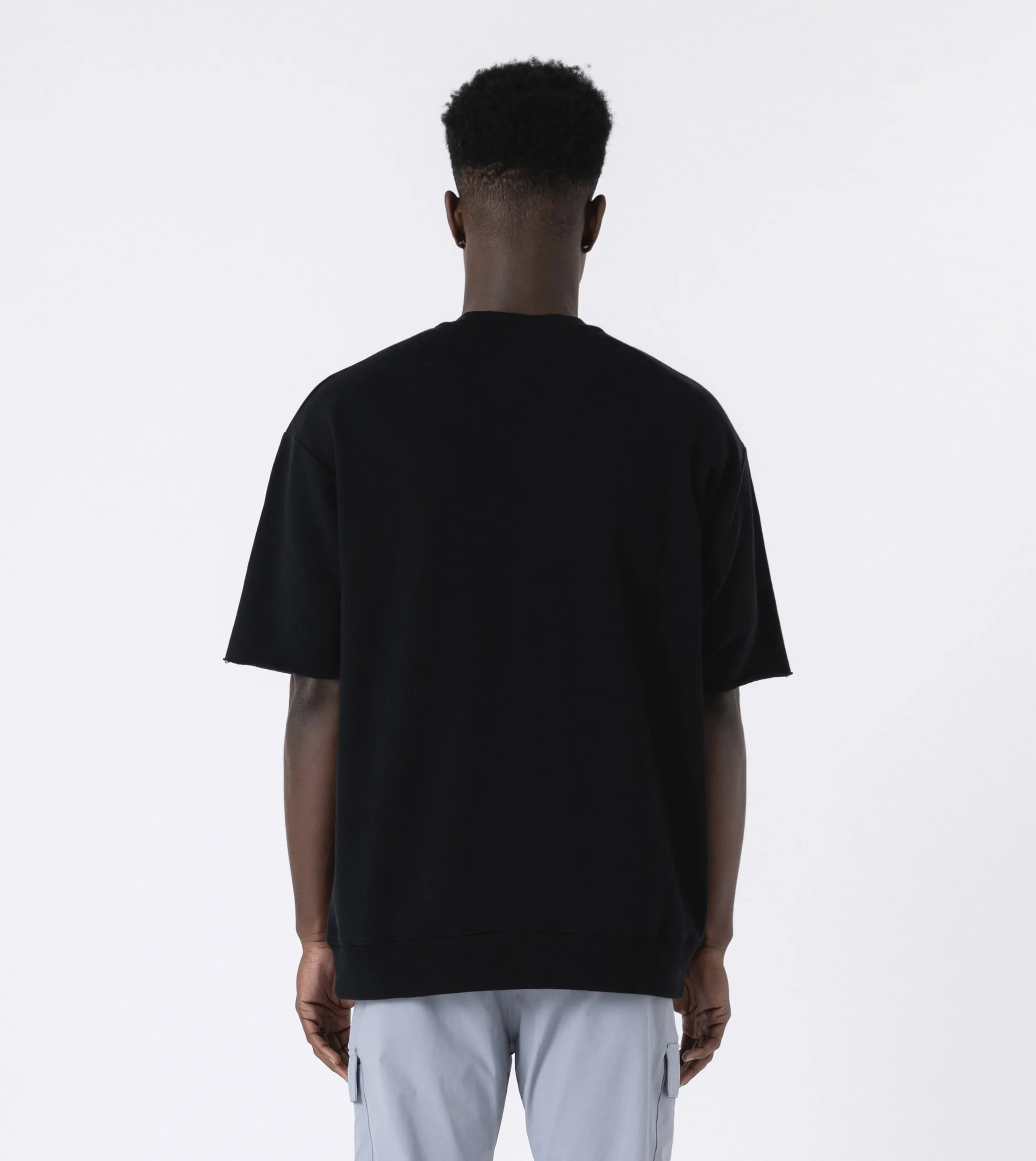 Orgo SS Crew Sweat Black