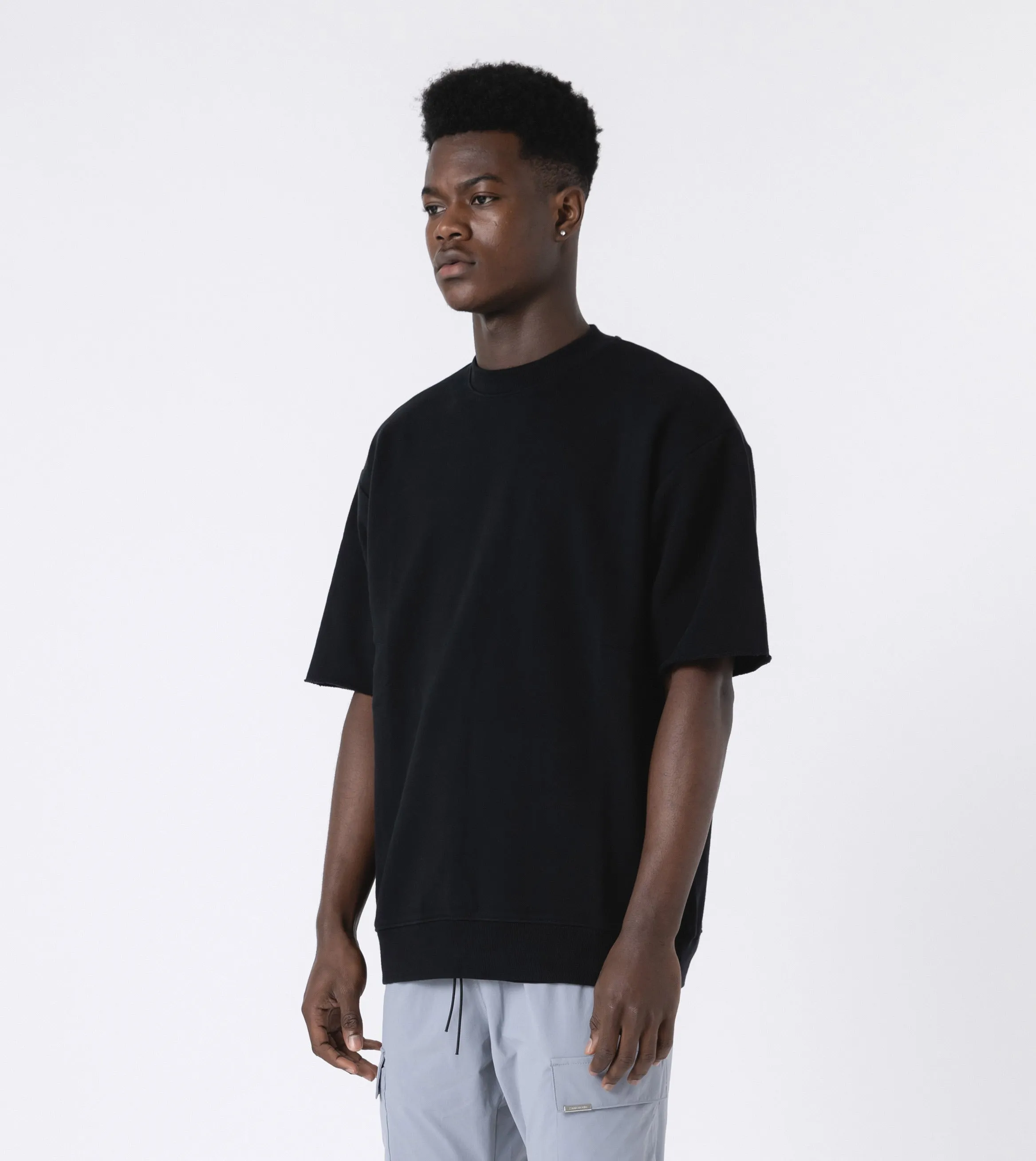 Orgo SS Crew Sweat Black