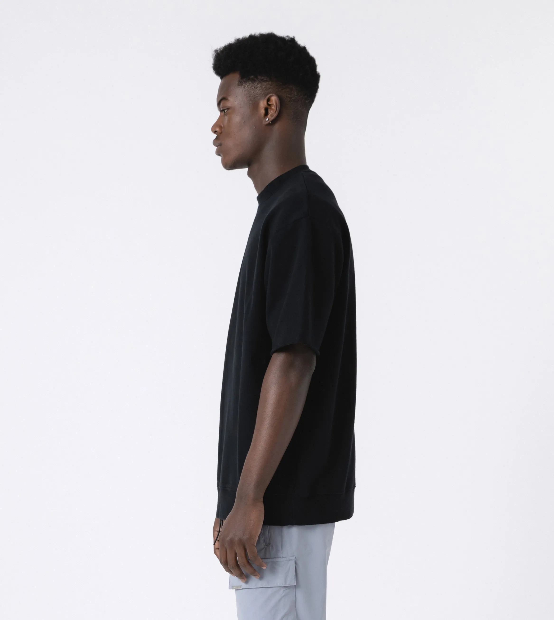 Orgo SS Crew Sweat Black