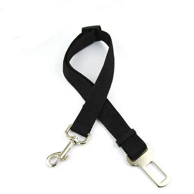Pet Car Safety Belt Nylon Pets Dog Cat Seat Lead Leash Harness for Puppy Kitten Vehicle Security