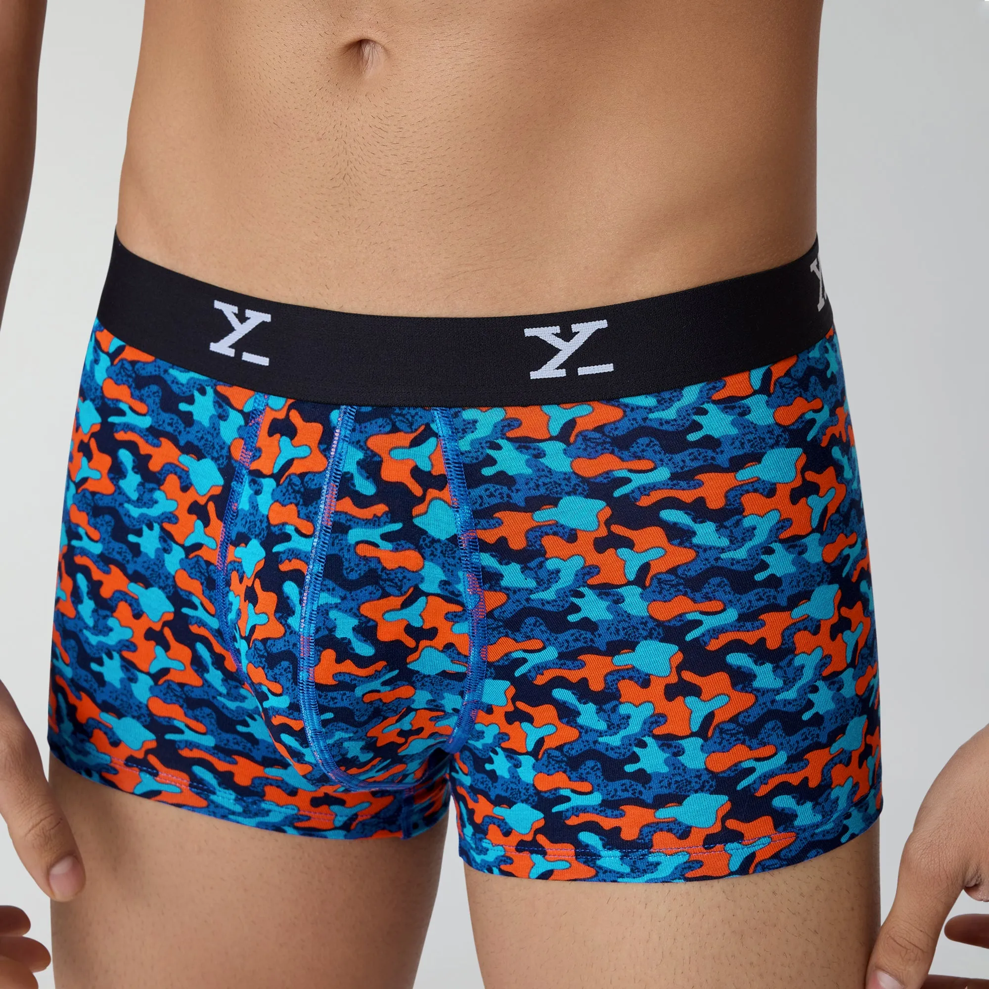 Prints For You Trunks Blue