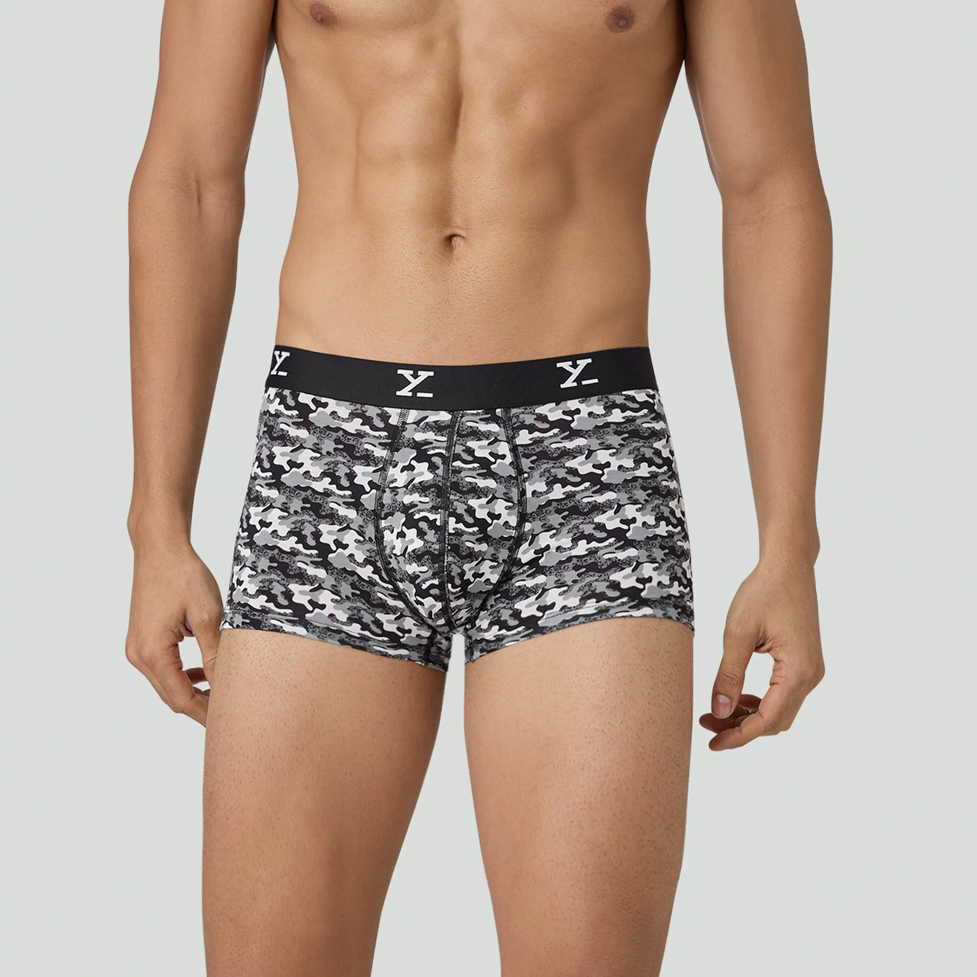 Prints For You Trunks Grey