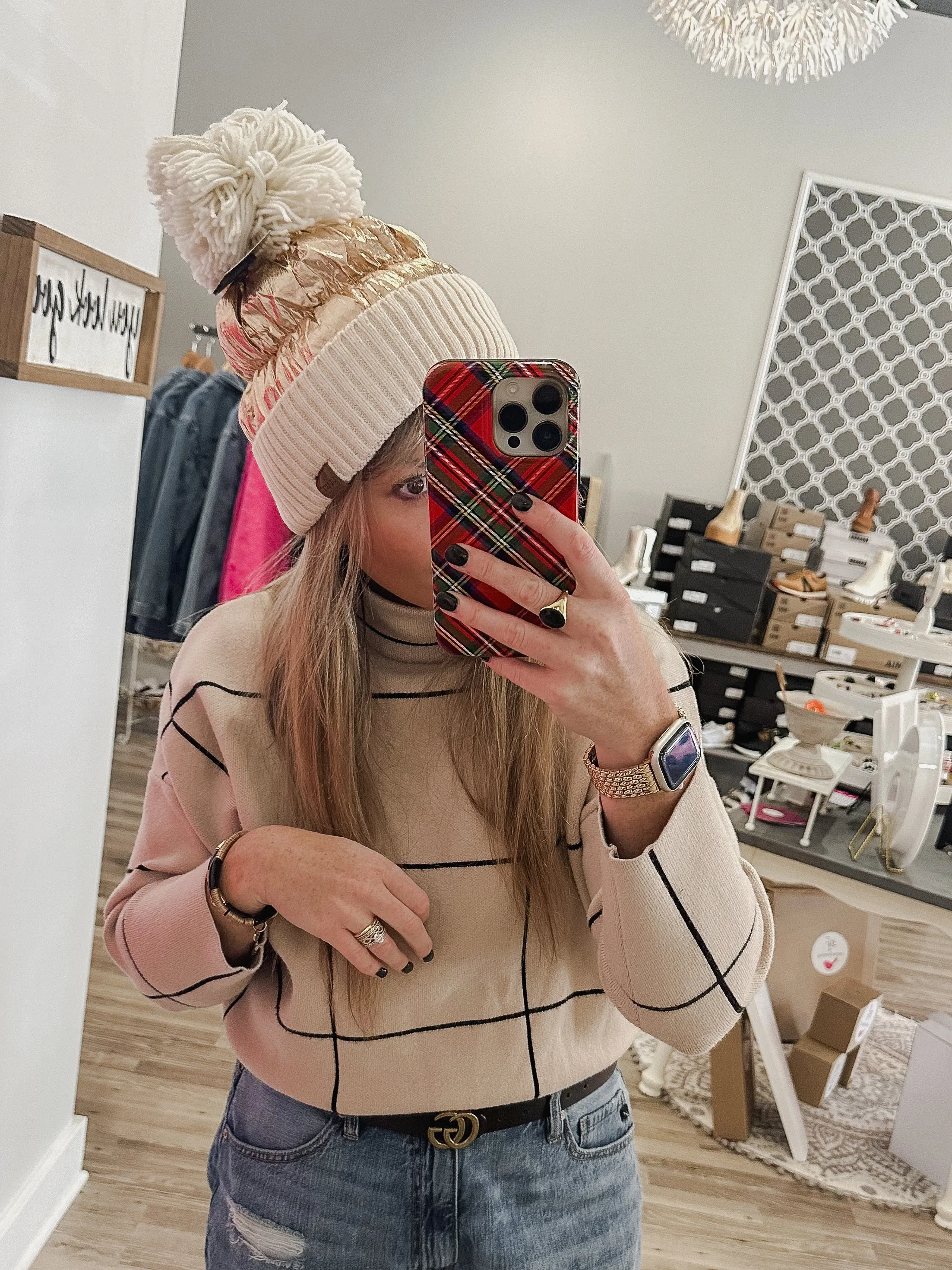 Puffer Beanie