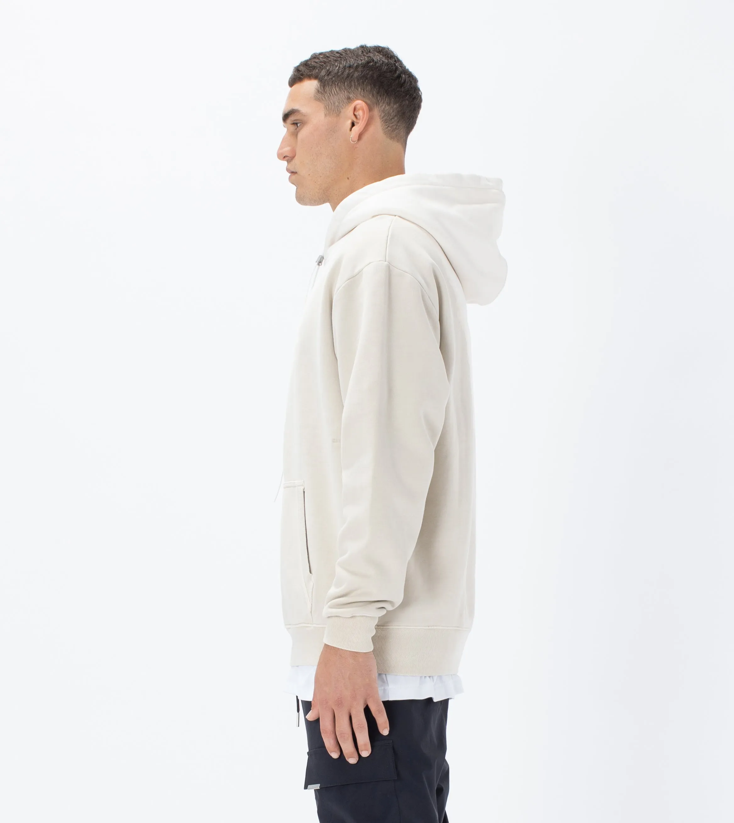 Spill Lowgo Hood Sweat GD Beige