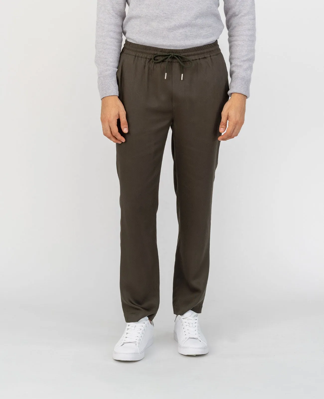 Tencel Drawstring Pant
