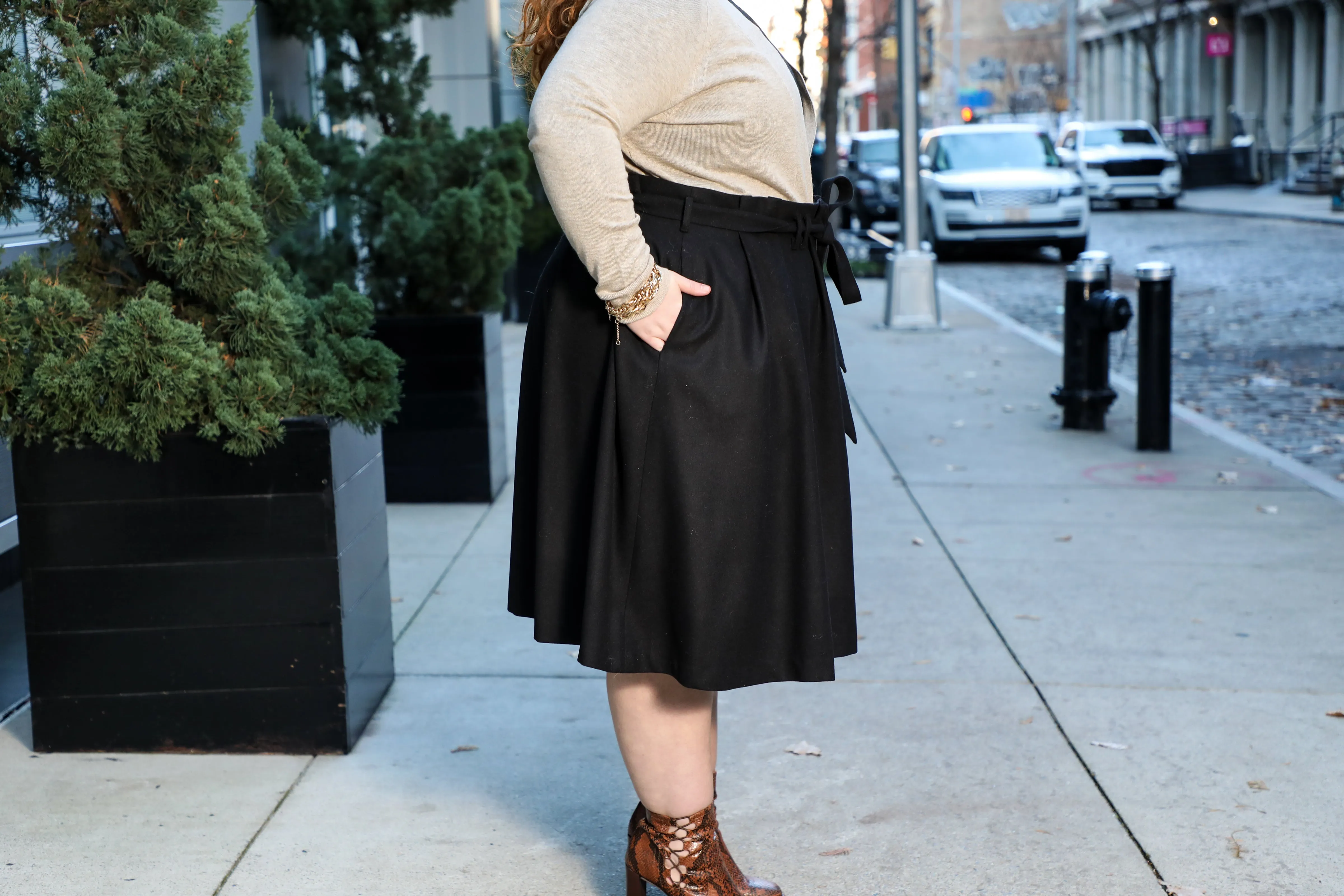 The Most Perfect Pleated Skirt (Black)