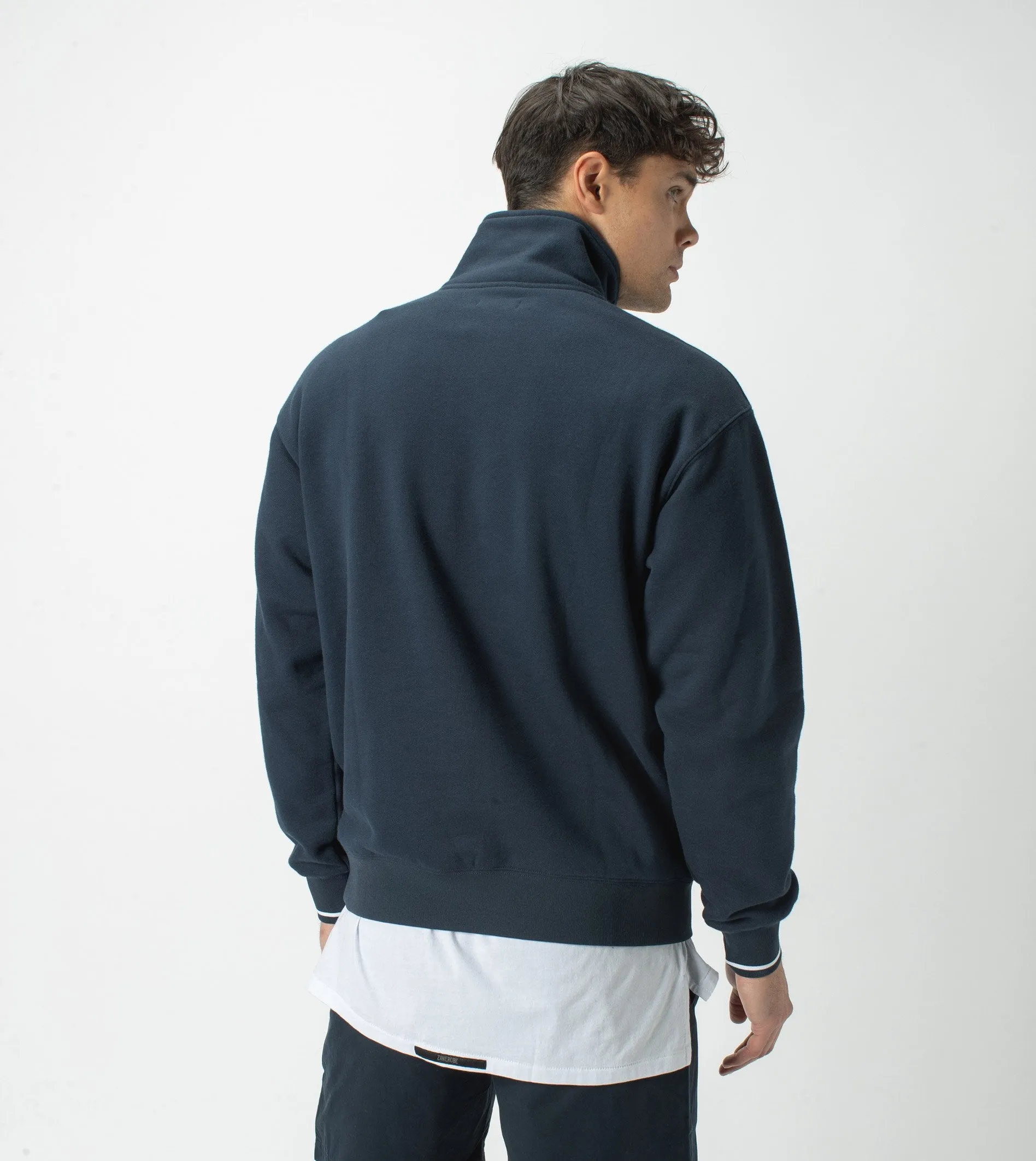 Track Zip Sweat Ink