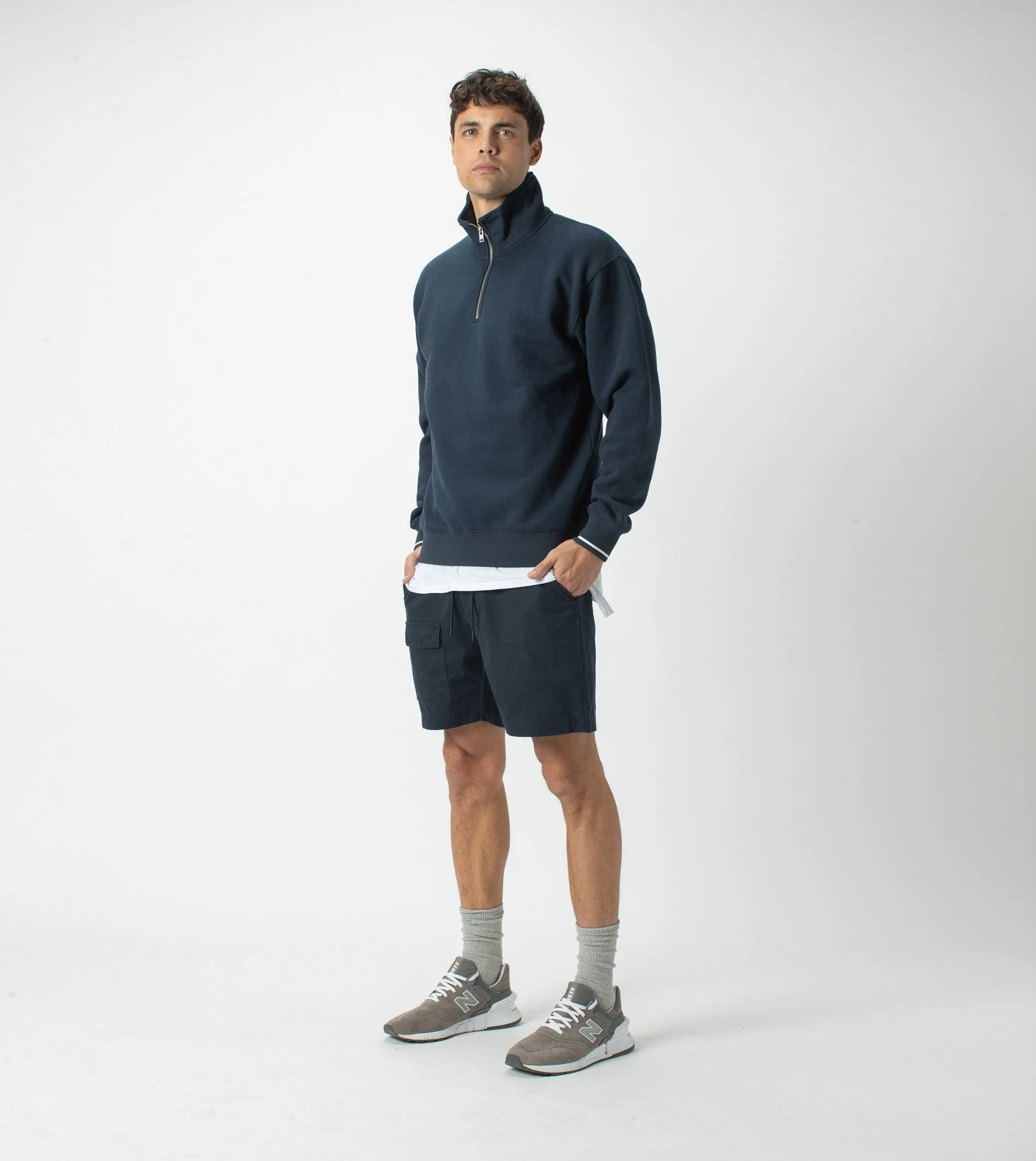 Track Zip Sweat Ink