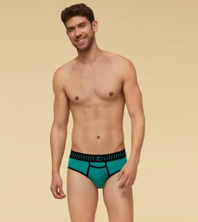 Vibe Briefs Aqua Green