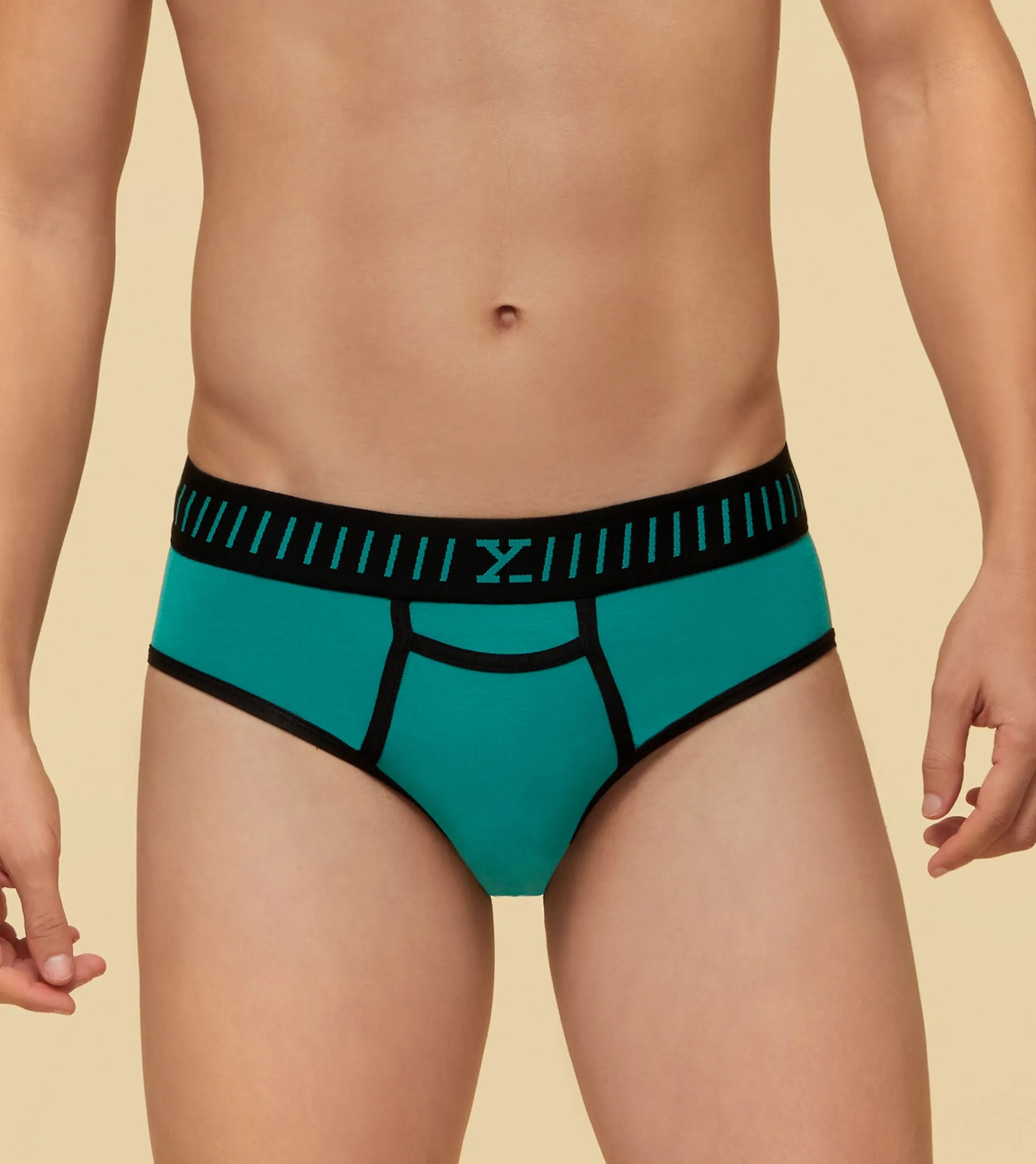 Vibe Briefs Aqua Green