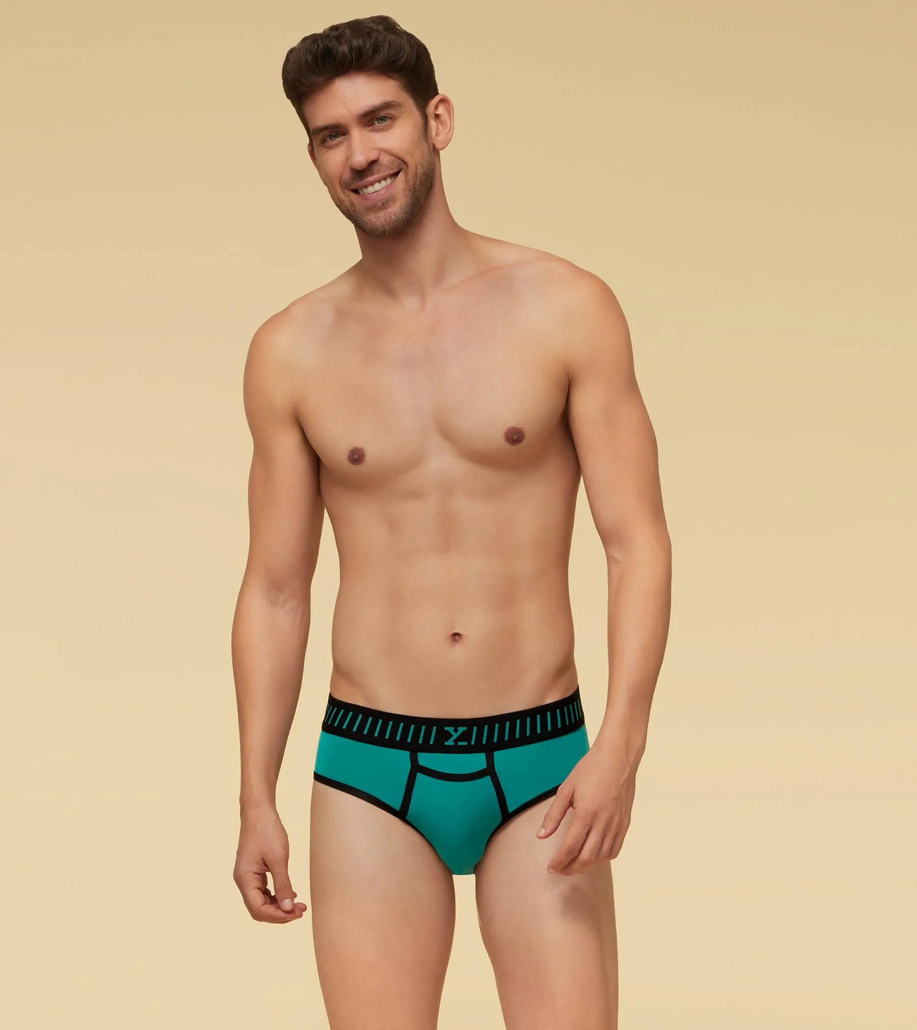 Vibe Briefs Aqua Green