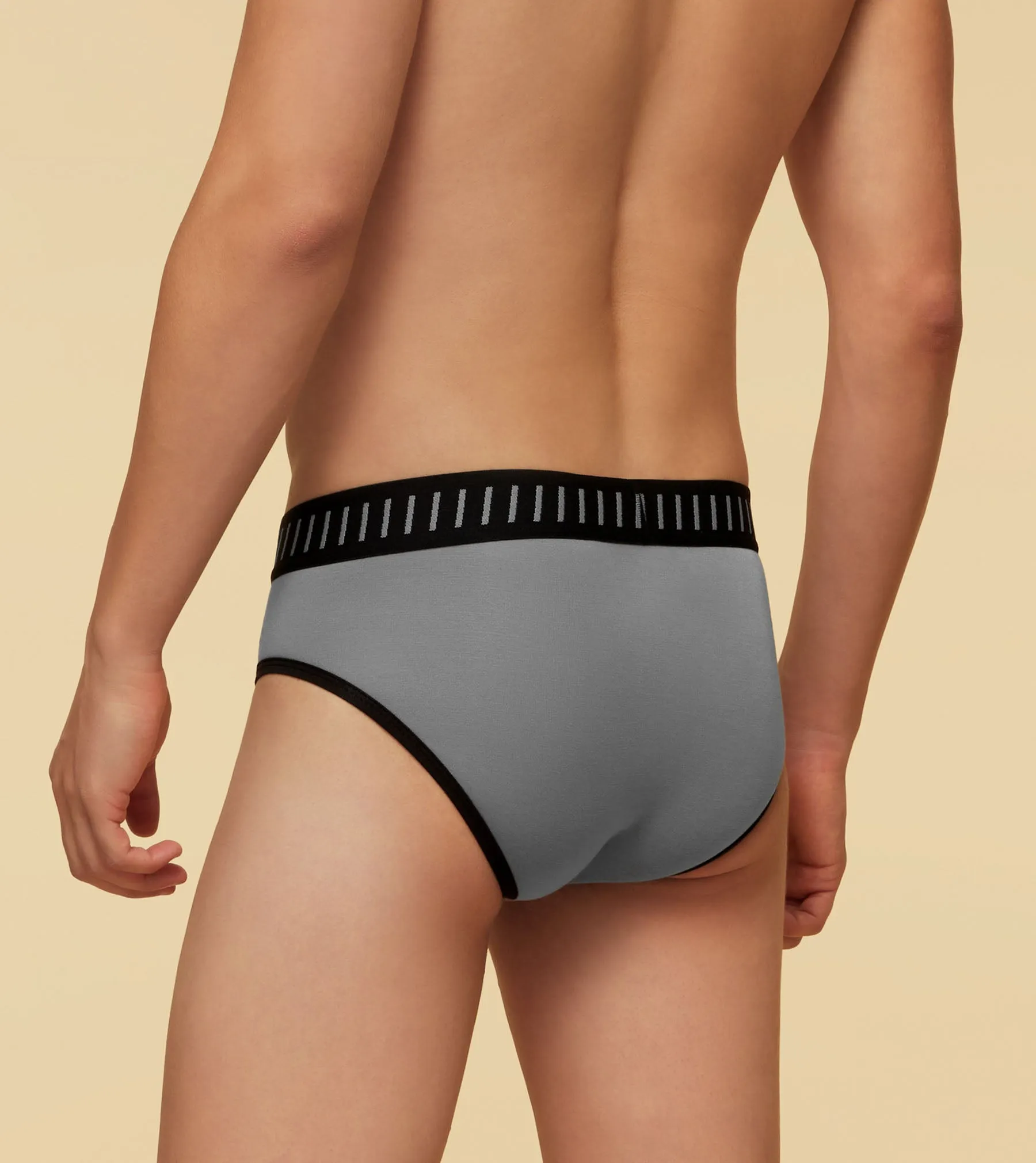 Vibe Briefs Ash Grey