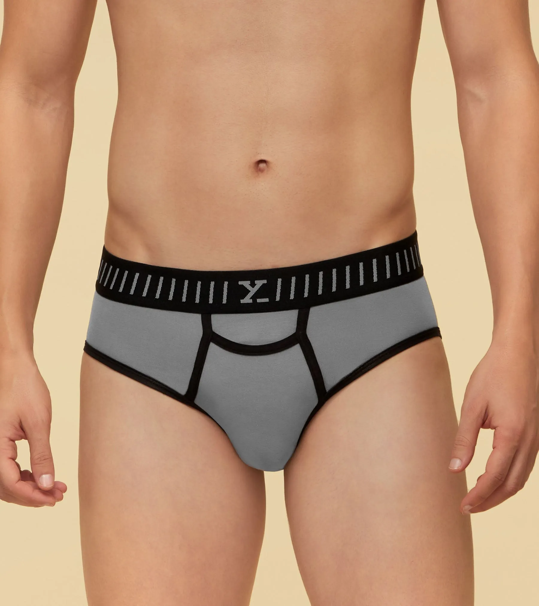 Vibe Briefs Ash Grey