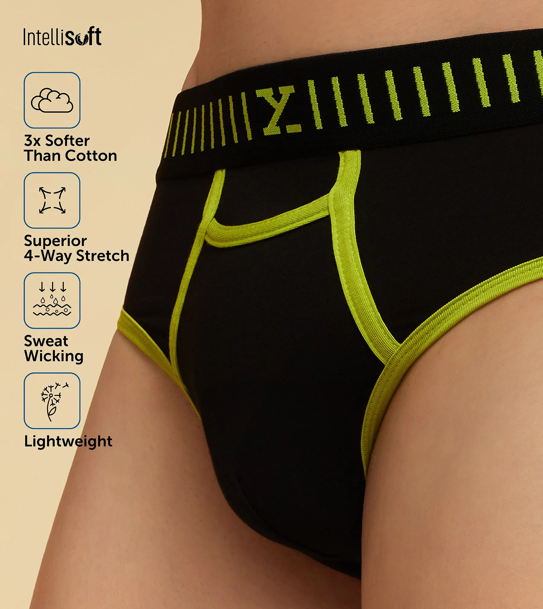 Vibe Briefs Black Knight