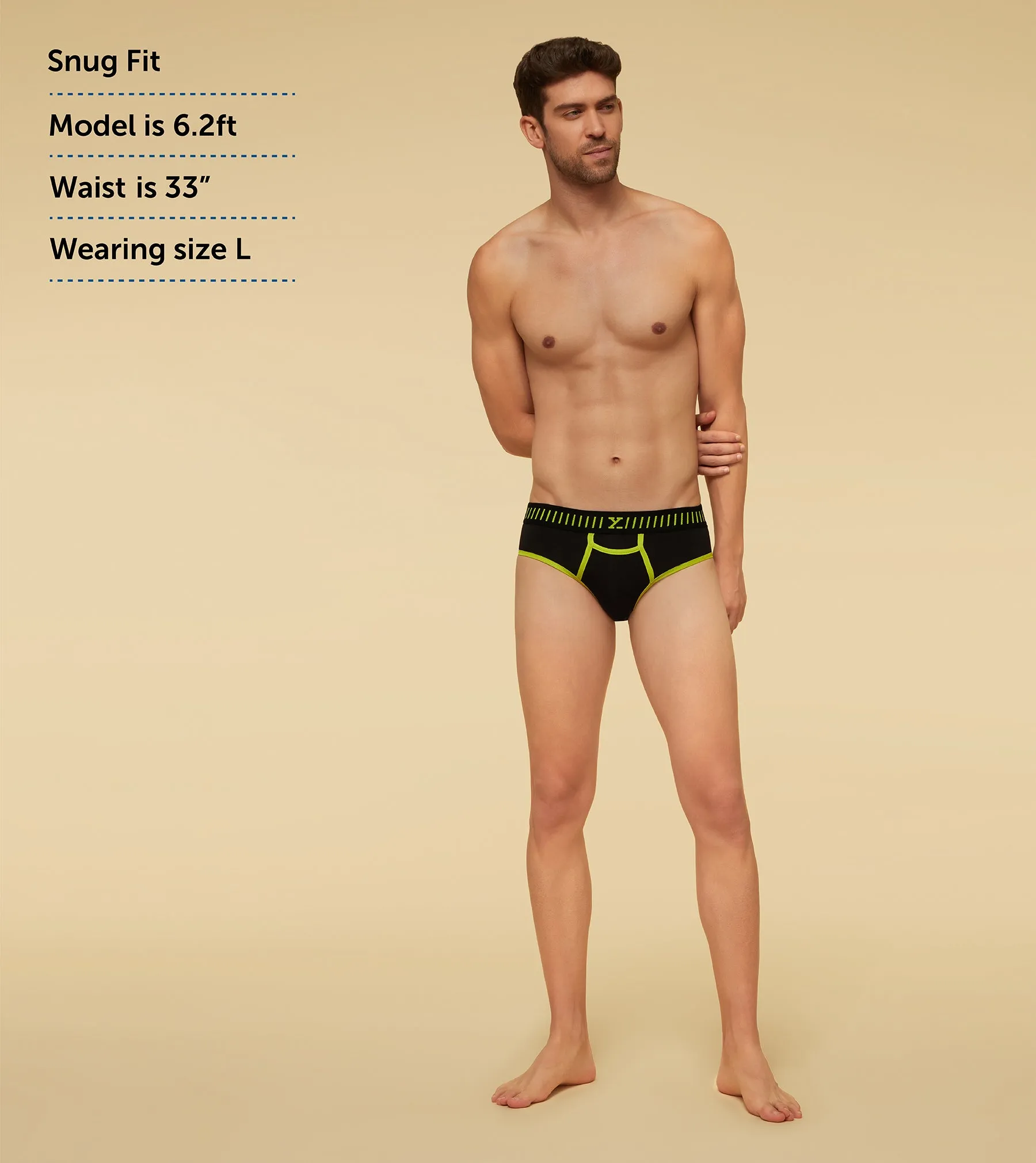 Vibe Briefs Black Knight