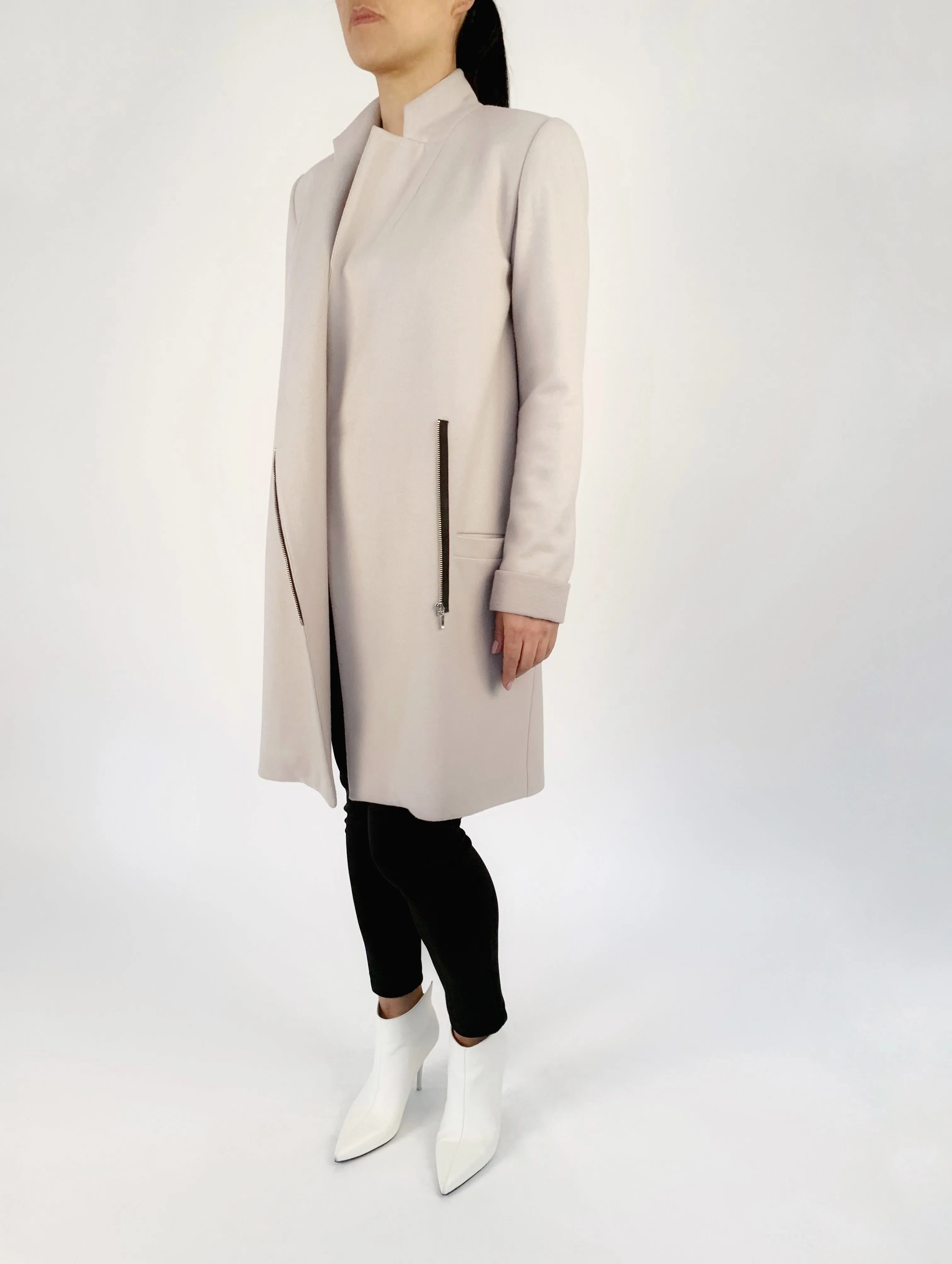 Zip Front Boyfriend